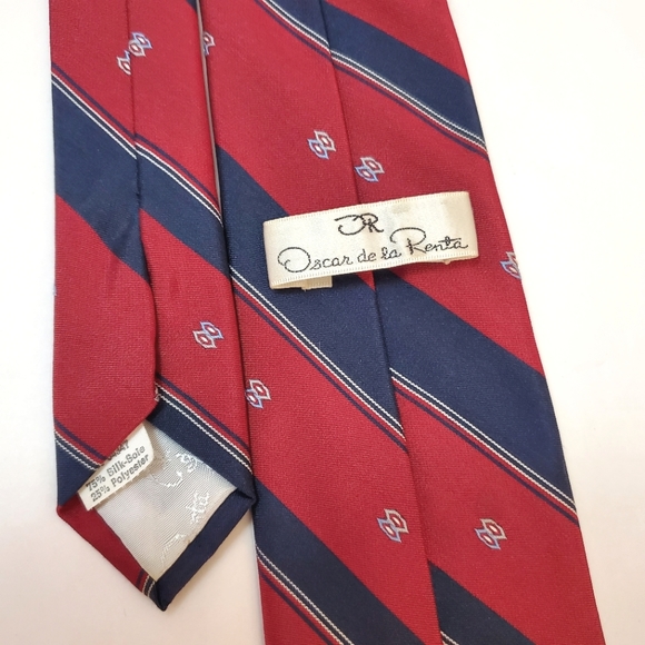 Oscar de le Renta - Vintage silk striped toys - Picture 2 of 3